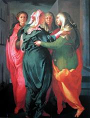 Pontormo: Vizitation 1528-29